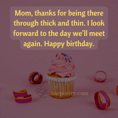 happy birthday in heaven for mom images
