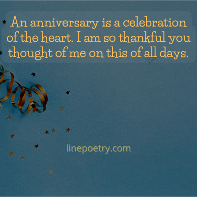 thank you for anniversary wishes & messages