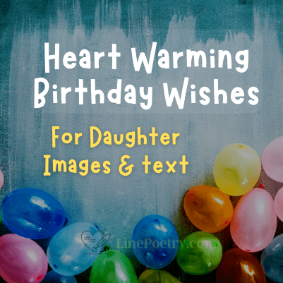 daughter birthday wishes