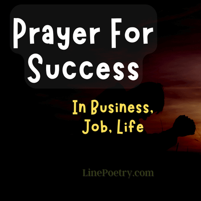 prayer for success