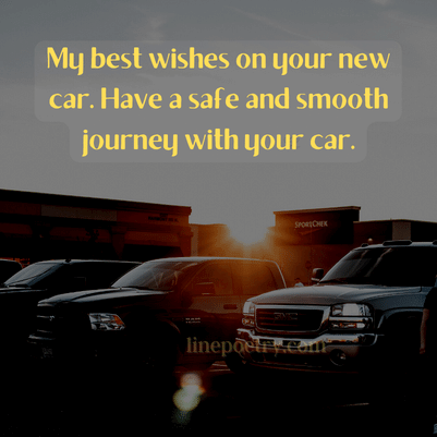 blessing quotes for new car