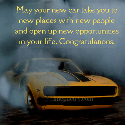 blessing quotes for new car
